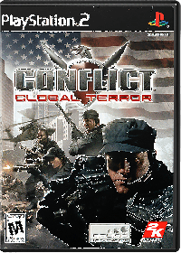 Conflict Global Terror Playstation 2 US box art